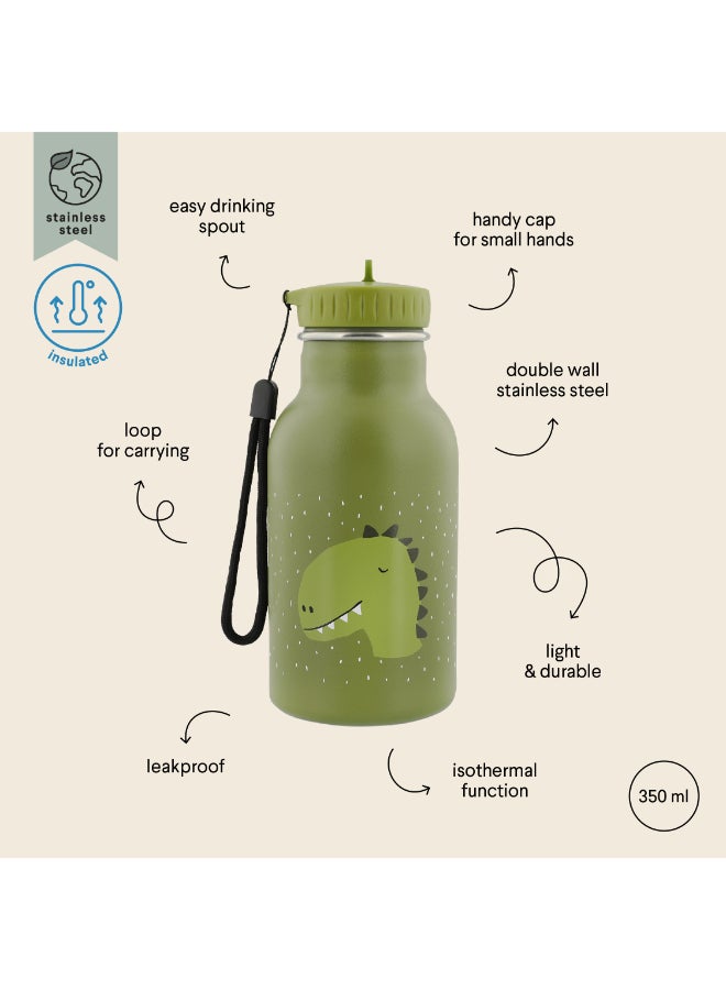 Trixie Double Wall Insulated Water Bottle - 350ml - Mr. Dino - Image 4