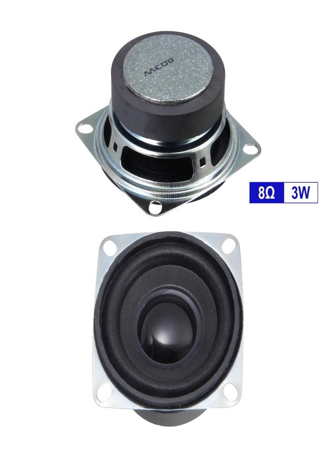 KIBBEH 2 Pack 1.7" Full Range Speaker 8 Ohm 3W Speaker Kit for Replacement Speakers, Complicable with Arduino Speaker - Image 2