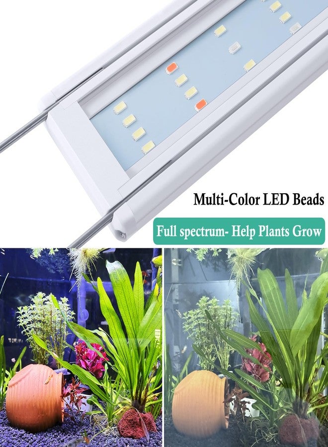 HITOP Full Spectrum LED Aquarium Light - 32-40" Classic Fish Tank Light with Timer, Aquarium Plant Light with Stable Extendable Brackets - Image 4