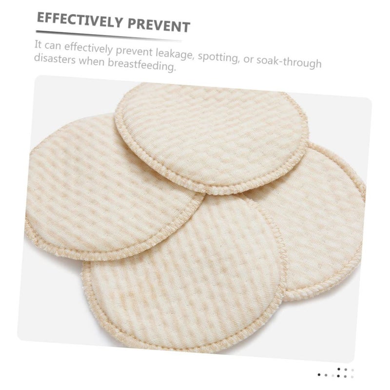 12 Pcs Reusable Nursing Pads Cotton Breast Cushions Washable Nipple Guards - Image 4