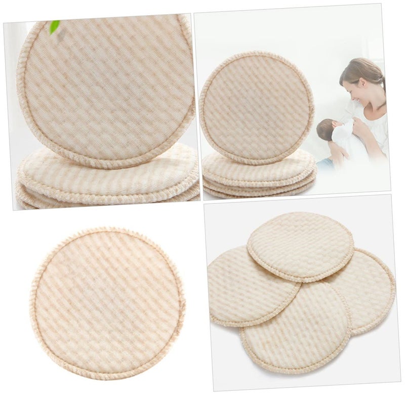 12 Pcs Reusable Nursing Pads Cotton Breast Cushions Washable Nipple Guards - Image 3