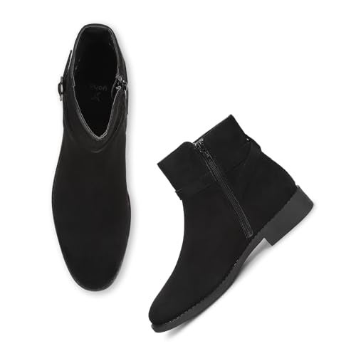 YOHO Women's Boots Collection | Extra cushioned foot bed and skin friendly | Durability | stylish | All day comfort | sturdy and reliable | Trendy Casual Boots | Winter, snow and holiday outings - Image 4