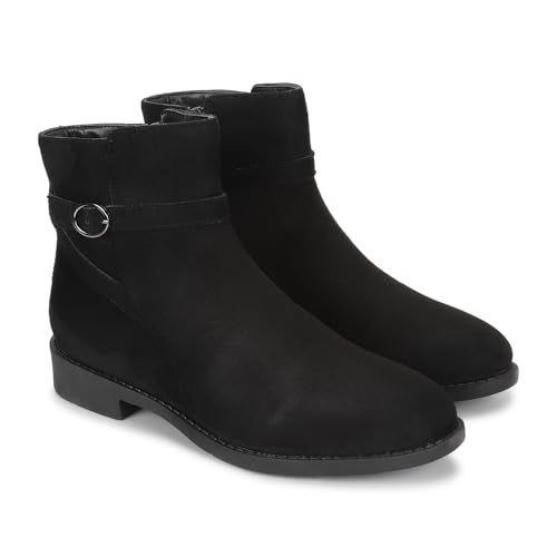 YOHO Women's Boots Collection | Extra cushioned foot bed and skin friendly | Durability | stylish | All day comfort | sturdy and reliable | Trendy Casual Boots | Winter, snow and holiday outings - Image 3