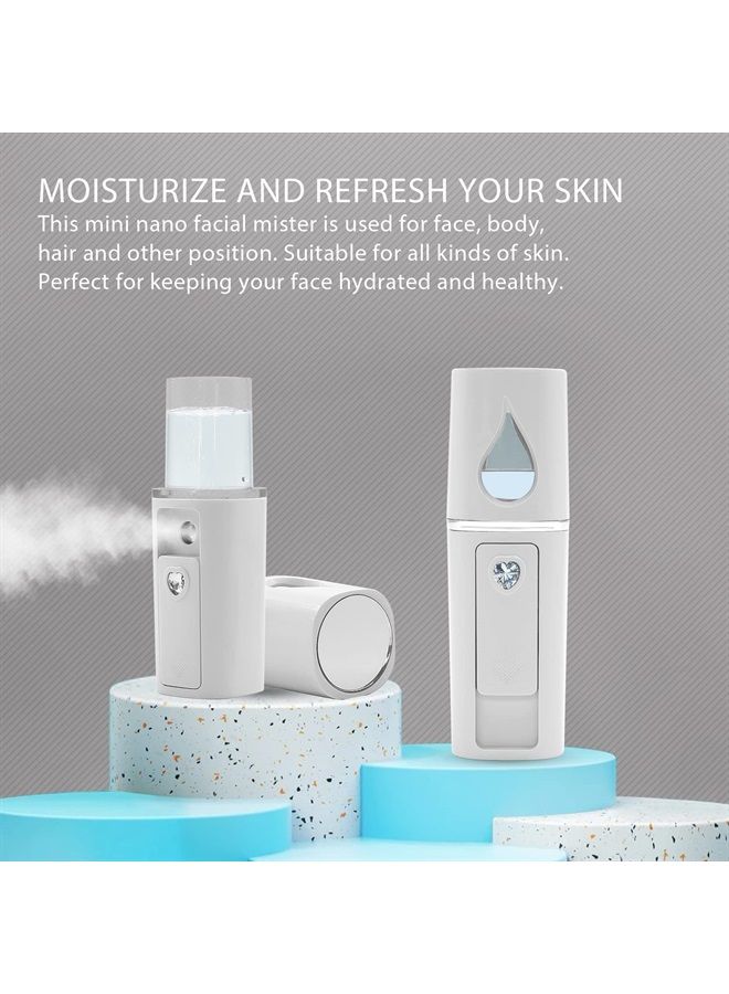 MINI LOP Nano Facial Mister Portable Mini Face Mist Handy Sprayer Automatic Eyelash Extensions Cool Facial Steamer - Image 1