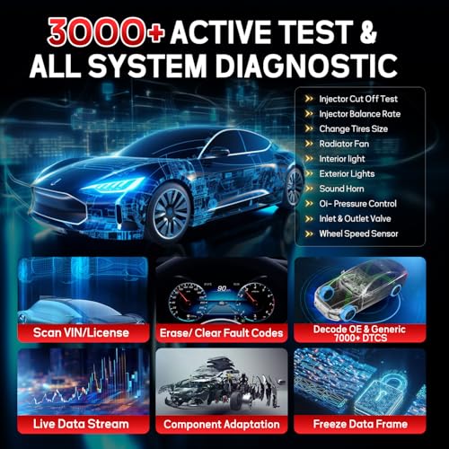 Autel MaxiTPMS TS900, Scanner & TPMS Programming Tool 2-in-1, Upgrade of MK900BT, MK900TS, MS906TS, MX900, MK900, All System Diagnosis, 40+Services CAN FD/DoIP Program Autel MX Sensors - Image 5