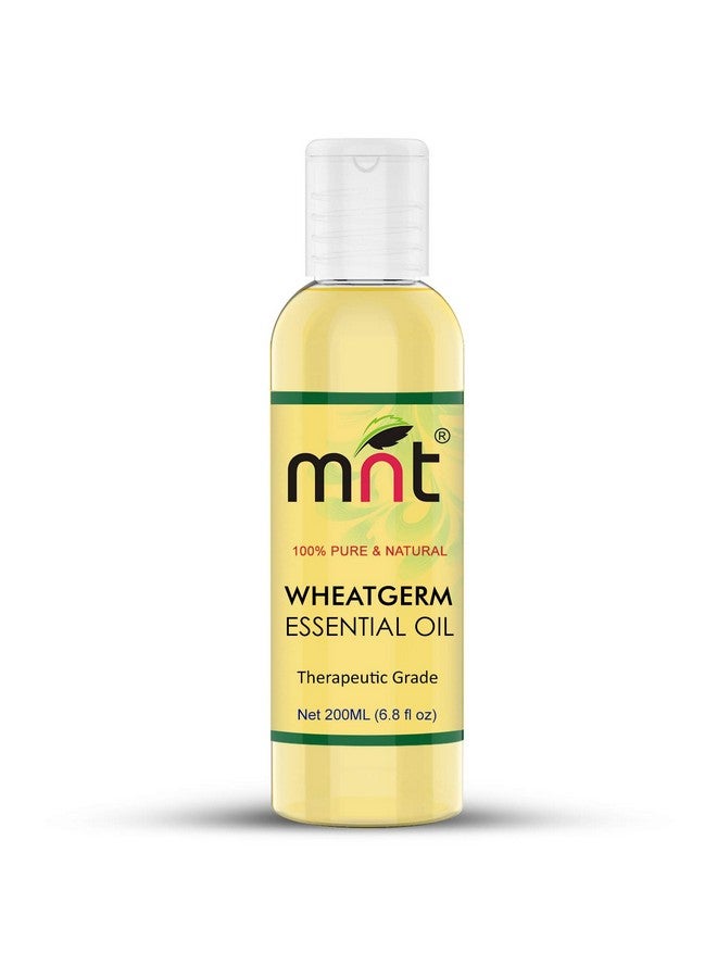 MNT Wheatgerm Essential Oil (200ml) 100% Pure Natural & Undiluted Therapeutic Grade & Aromatherapy for Hair Care and Skin Care