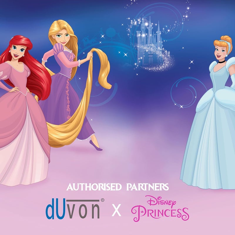 DUVON Kids Toothbrush Combo Pack | Disney Princess & Marvel Superheroes | Extra Soft Bristles | Ergonomic Grip | 3+ Years | Boys & Girls Toothbrush Set (Multicolor) (Disney Princess, Pack of 3) - Image 3
