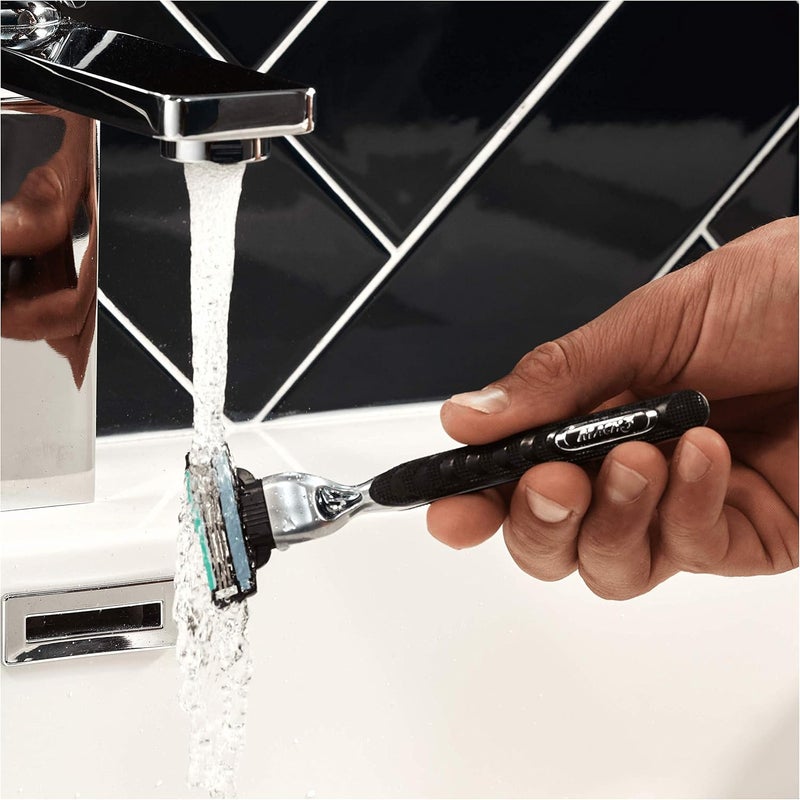 Gillette شفرات حلاقة جيليت ماك 3 للرجال، عبوة من 12 شفرات حلاقة - Image 4