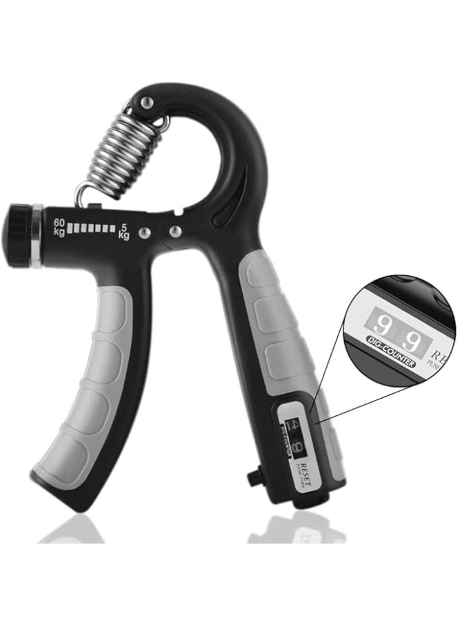 مقبض يد تمارين قابل للتعديل , قبضة يد , قوة الاصابع , الرياضة , جهاز تمارين لون عشوائي - Image 3