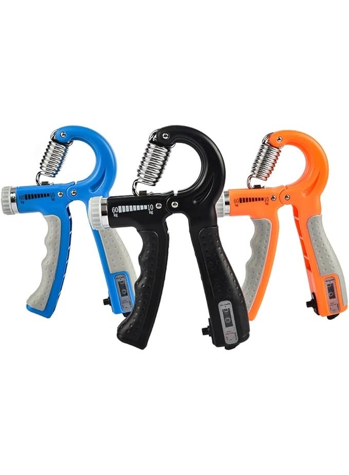 مقبض يد تمارين قابل للتعديل , قبضة يد , قوة الاصابع , الرياضة , جهاز تمارين لون عشوائي - Image 4