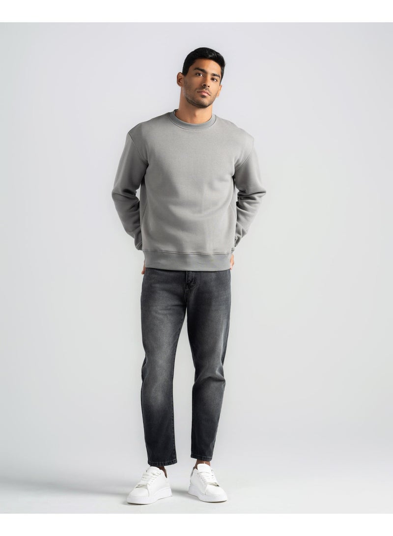 دوت بنطلون جينز رجالي – Tapered Fit بكمر استك - Image 4