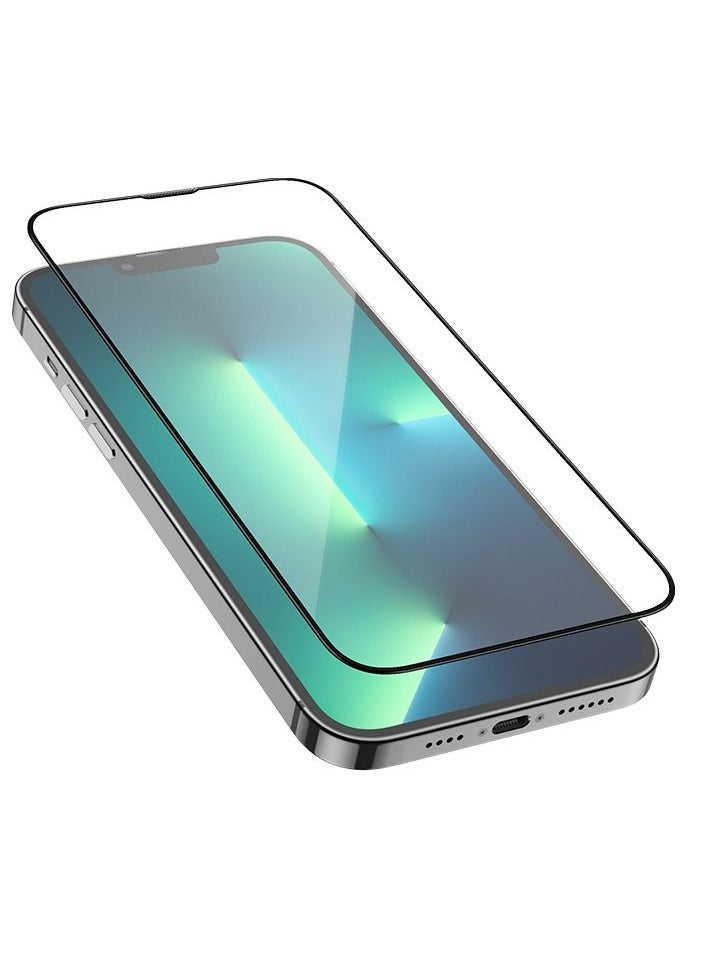 Hoco A31 Full Screen 3D Large Arc Tempered Glass Screen Protector for iPhone I3 | 13 Pro