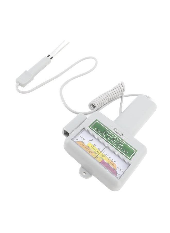 Thoraya PH CL2 Chlorine Tester Dual Probe Large Display Screen Battery Powered Digital Water Quality Tester for Home Swimming Pool Spa Aquarium  - Image 3