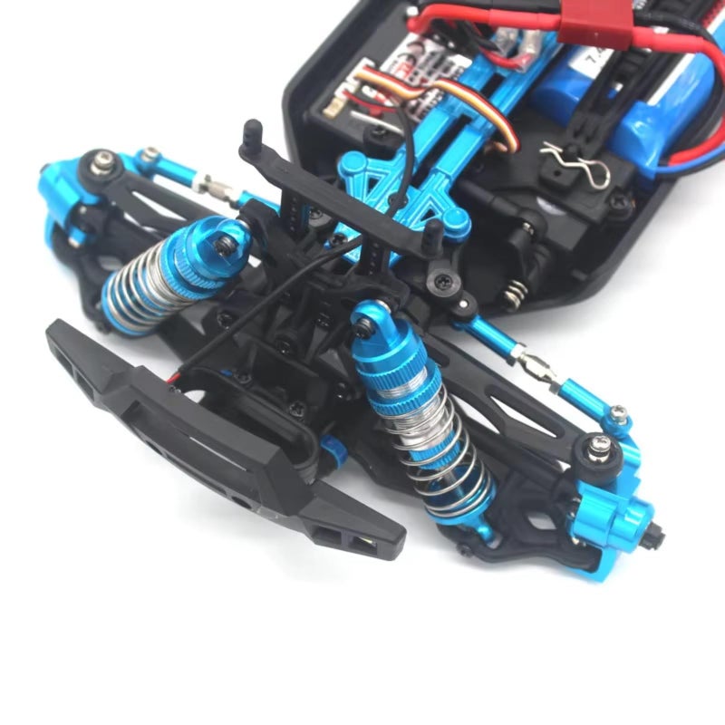 Red Metal Steering Knuckles For 1 16 RC Car Upgrade Parts Steering Cup - Image 3