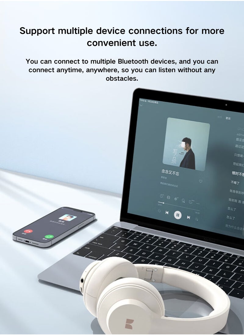 Monster - Mission100,Wireless Earbuds with AI Noise Cancellation - 40mm Drivers, 40hr Battery, Multi-Device Connectivity - Image 1