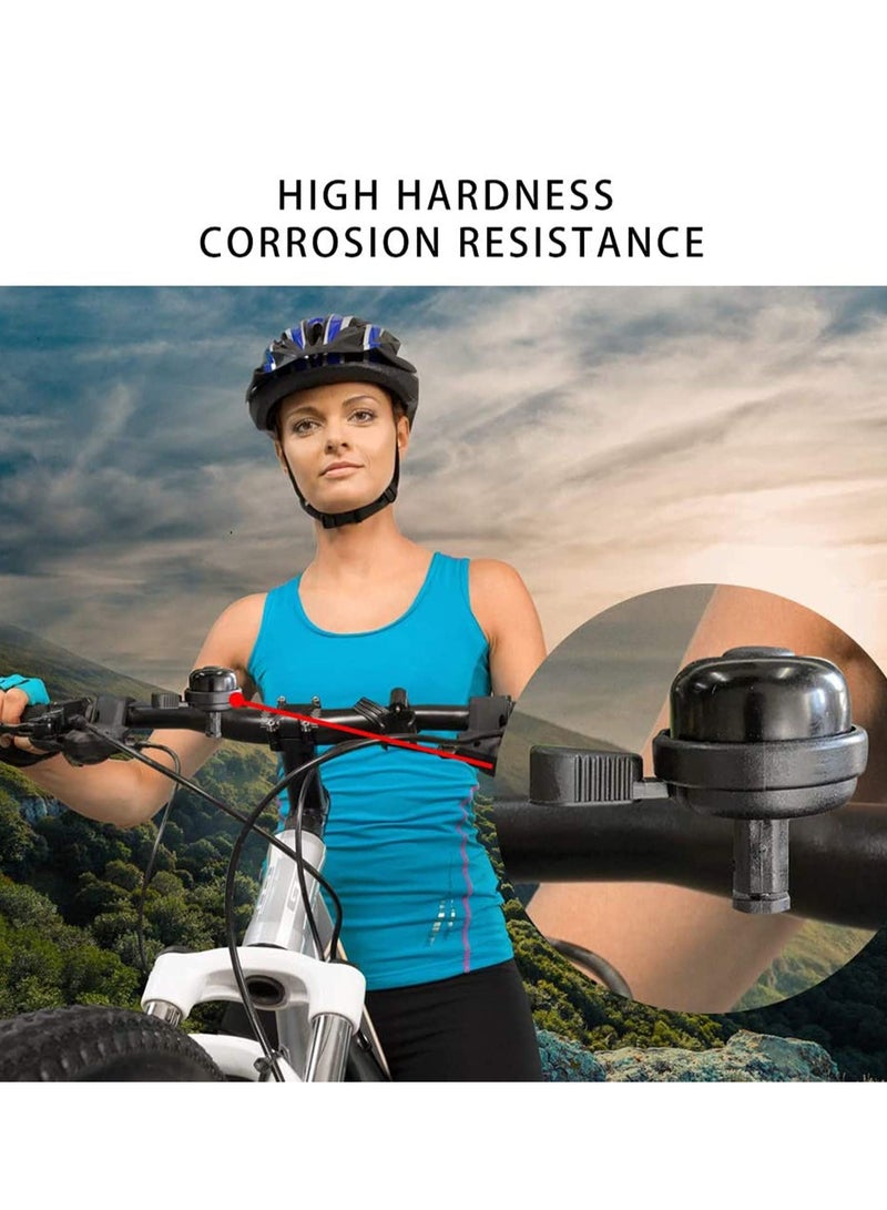 SOLARAE Bike Bell 2 Pack Bicycle  Aluminum Loud Crisp Premium for Large Ringer Bells for Adults Kids Boys and Girl - Image 4