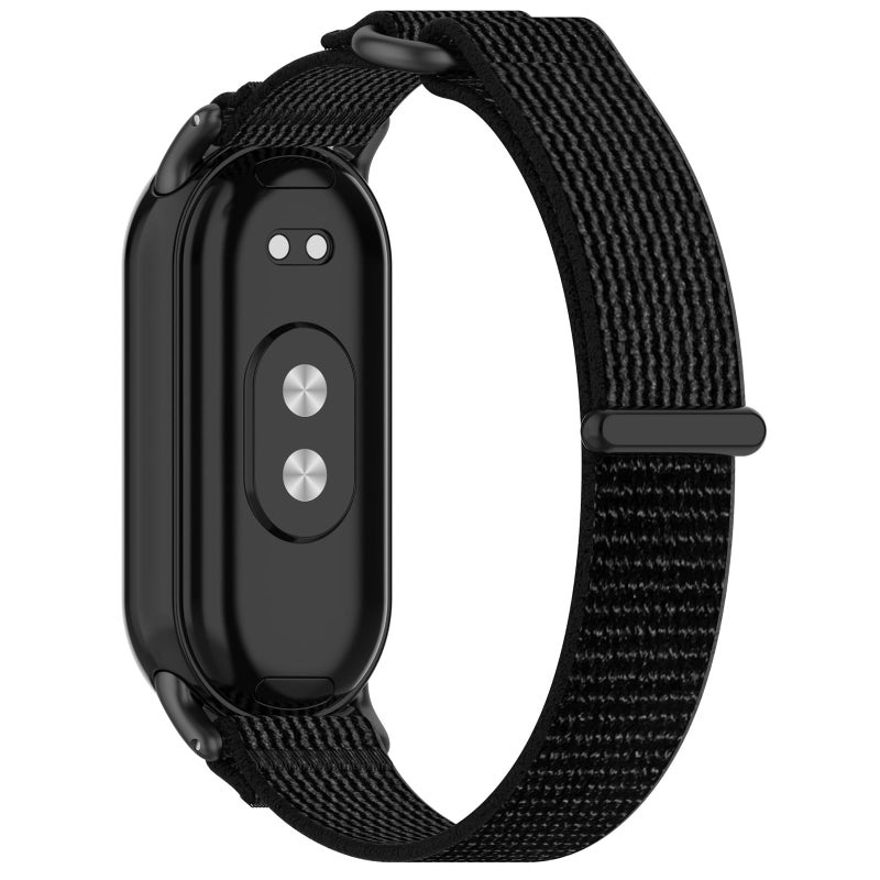 LOKEKE Replacement Band Compatible with Xiaomi Band 9 – Adjustable Strap (Black+Gray) - Image 2