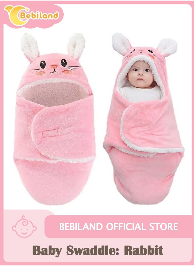 Bebiland - Baby Swaddle, Soft Newborn Baby Milestone Blanket for 0-6 month Baby Newborn Infant - Image 1