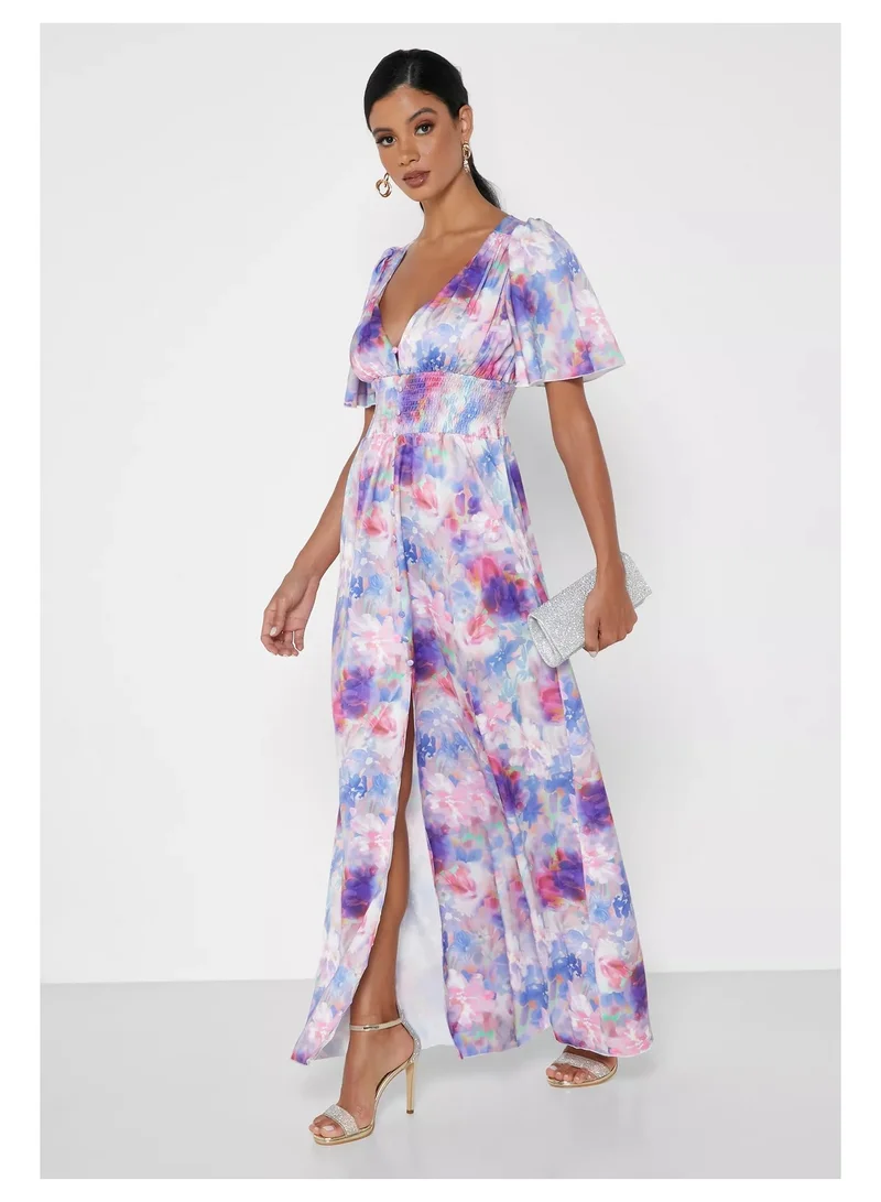 Little Mistress Little Mistress Multi Floral Maxi