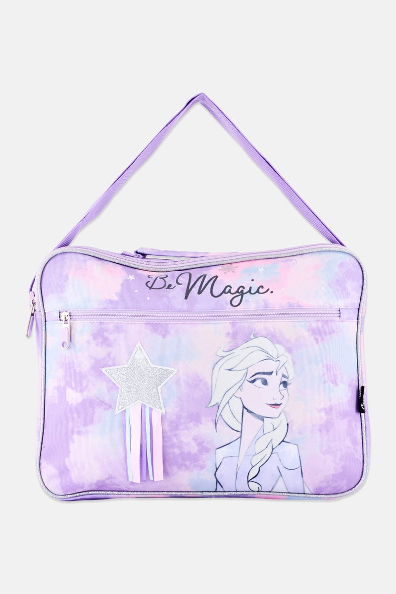 Disney Kids Girl Frozen II Elsa Shoulder Bag, Multicolor - Image 1