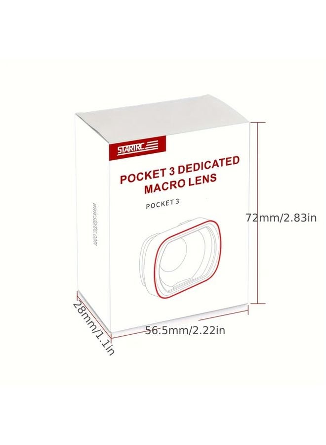 DJI Pocket 3 Macro Lens High Quality Glass For Microscopic Close Up Photography - Image 2