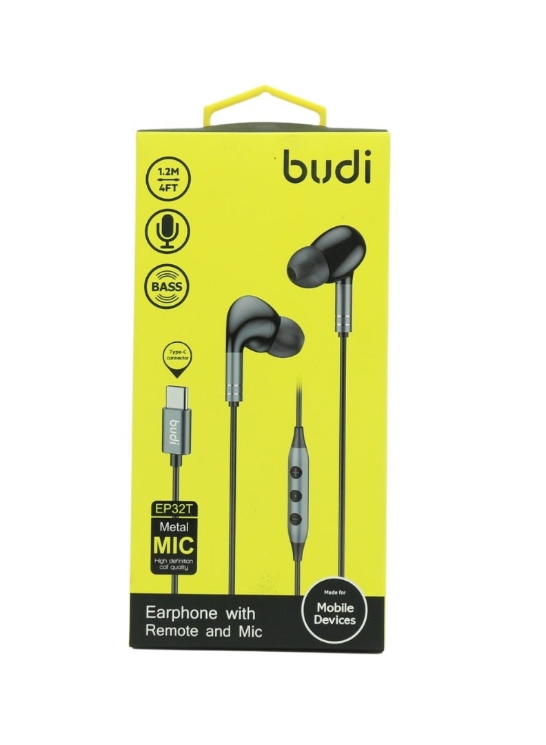 بودي سماعات بدي BUDI Sound EP35TB - صوت عالي الدقة وملاءمة مريحة - Image 1