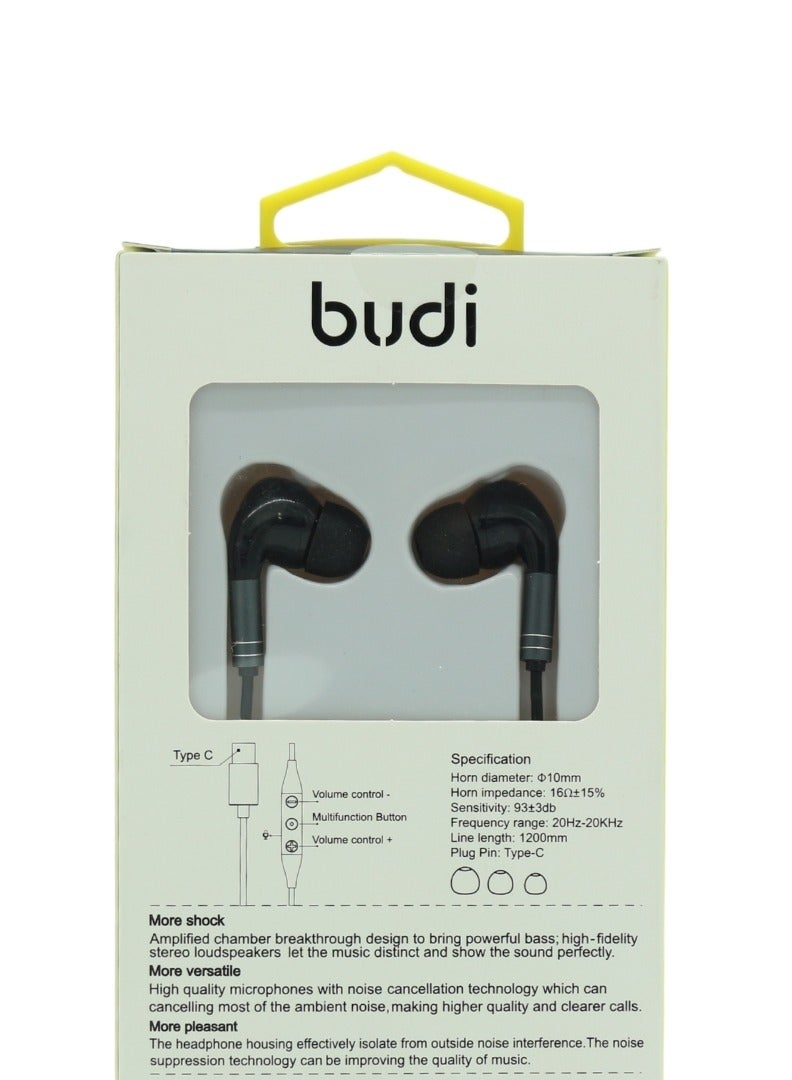 بودي سماعات بدي BUDI Sound EP35TB - صوت عالي الدقة وملاءمة مريحة - Image 2