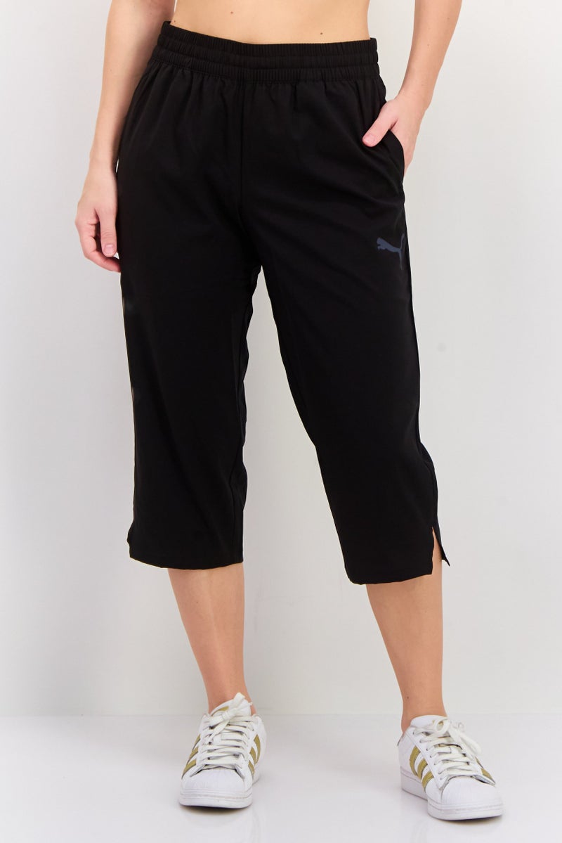 PUMA Women Sportswear Fit Training Crop Pants, Black  - Image 1