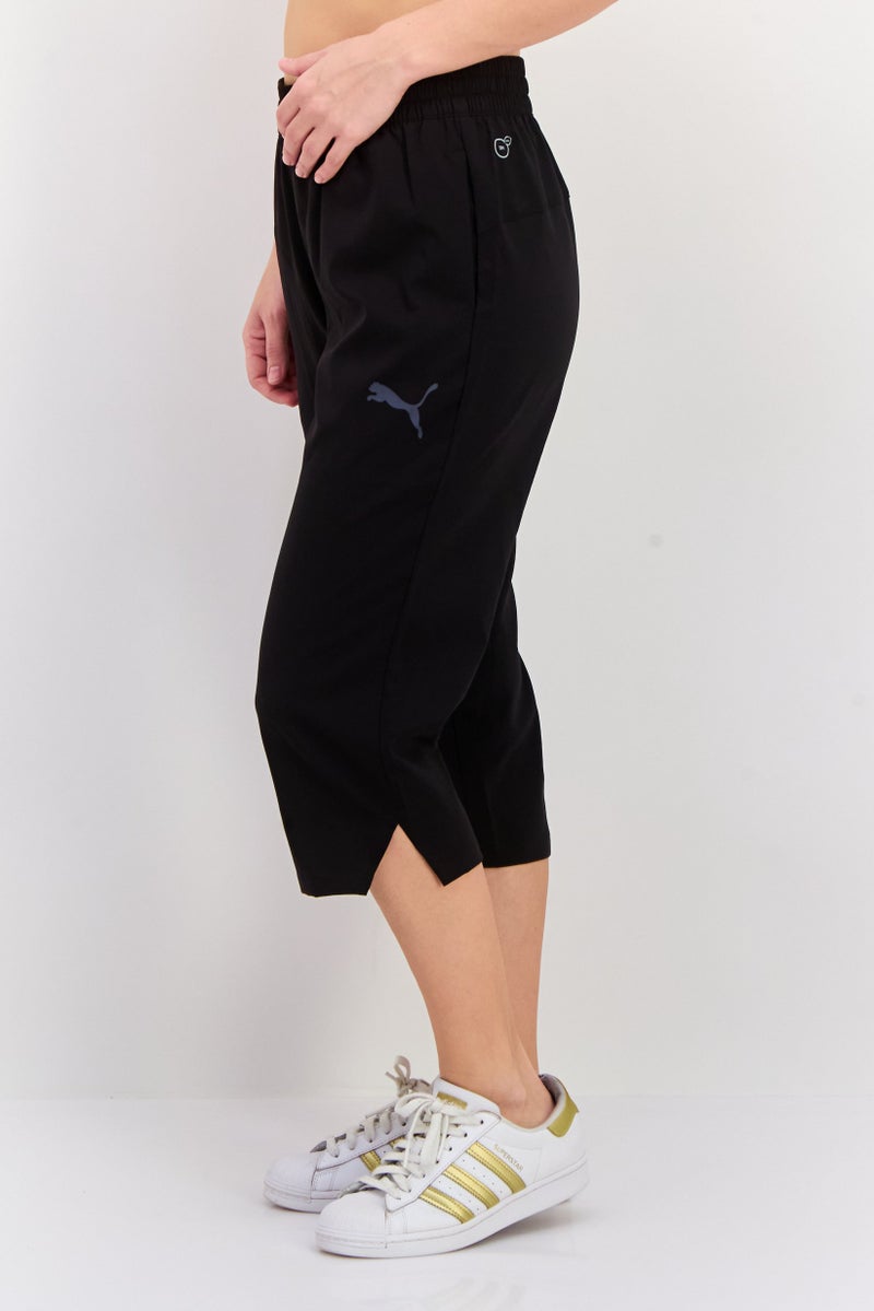 PUMA Women Sportswear Fit Training Crop Pants, Black  - Image 3