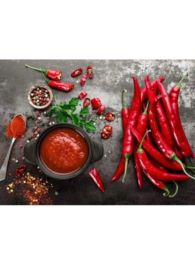 altayebat Hot Sauce – Authentic Spicy Chili Pepper Condiment, 380ml Bottle - Image 4