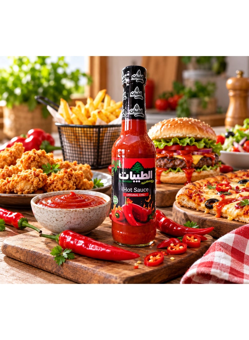 altayebat Hot Sauce – Authentic Spicy Chili Pepper Condiment, 380ml Bottle - Image 5