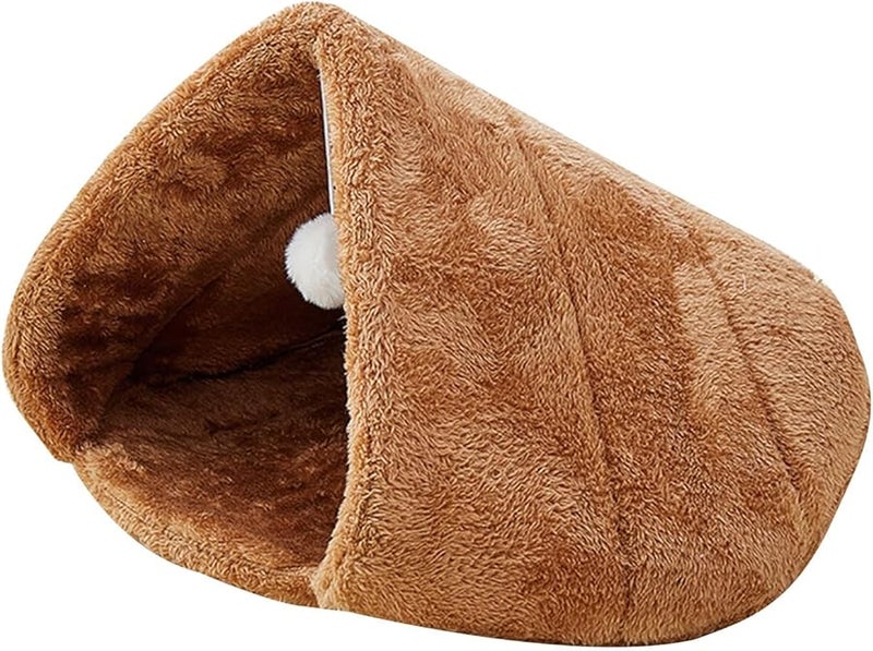 Color C Teepee Pet Tent Soft Bed Washable Cave House For Small Dogs And Cats - Image 1