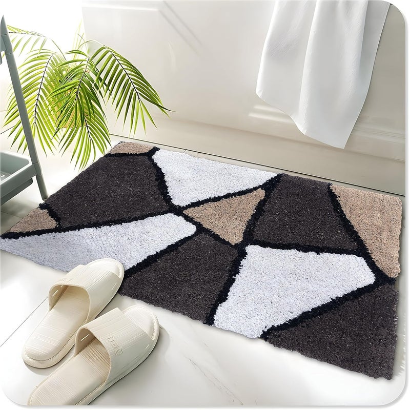 AAZEEM Absorbent Rectangular Door Mat for Indoor Entrance 16x24 Inch Non Slip Mat for Front Door Entryway,Soft Cotton Home. Hotel Balcony Floor Carpet,Doormat for Home,Doormat,Floor Mats,Gold - Image 2