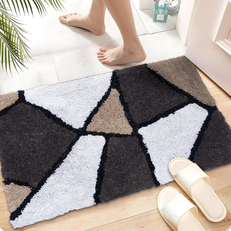 AAZEEM Absorbent Rectangular Door Mat for Indoor Entrance 16x24 Inch Non Slip Mat for Front Door Entryway,Soft Cotton Home. Hotel Balcony Floor Carpet,Doormat for Home,Doormat,Floor Mats,Gold - Image 1