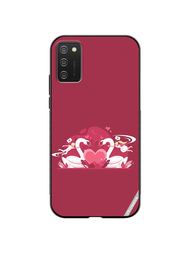VR CREATIVE Protective Case Cover For Samsung Galaxy A03s True Love Design Multicolour - Image 1