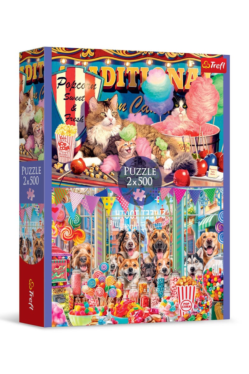Trefl Fluffy friends 2*500 pieces puzzle