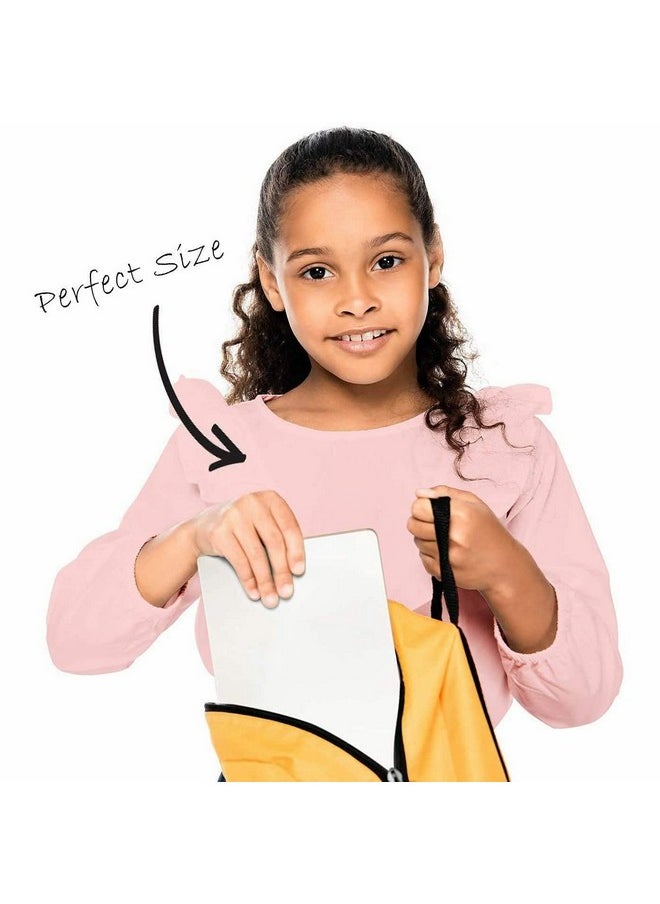 Scribbledo 12 Small White Board Dry Erase Boards Classroom Pack Mini White Boards 9X12” Double Sided Personal Whiteboards For Students Teachers School Supplies Lapboards Mini Whiteboard Erasers Incl  - Image 5