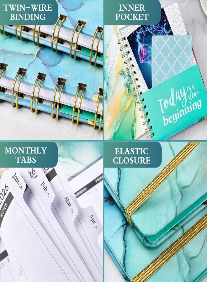 Journaltastic 2026-2028 Monthly Planner - 3 Year Monthly Planner 2026-2028 with Monthly Tabs, Apr. 2026 - Dec. 2028, 6.3" x 8.4", 26-28 Monthly Calendar - Green - Image 5