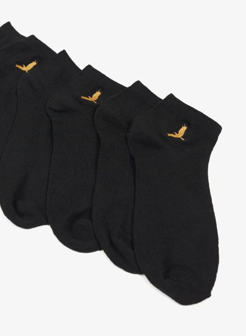 BRAVE SOUL MENS 10 PACK SOCKS WITH EMBROIDERY DETAILS - Image 2