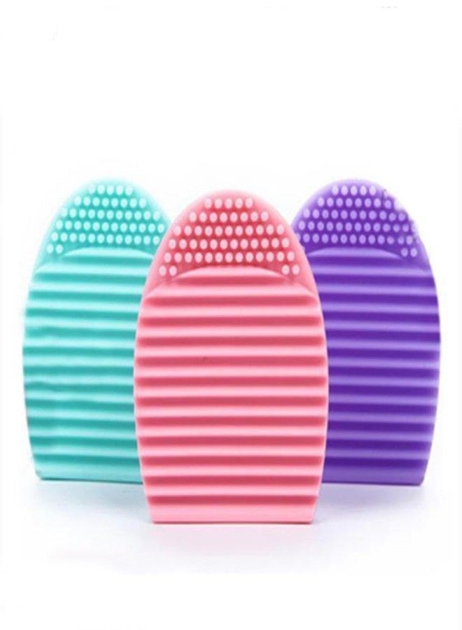 Gorgio Professional Makeup Brush Cleaner - Compact Silicone Cleaning Tool for Quick and Easy Deep Cleaning of Makeup Brushes (Colour/Shape May Vary) - Image 1