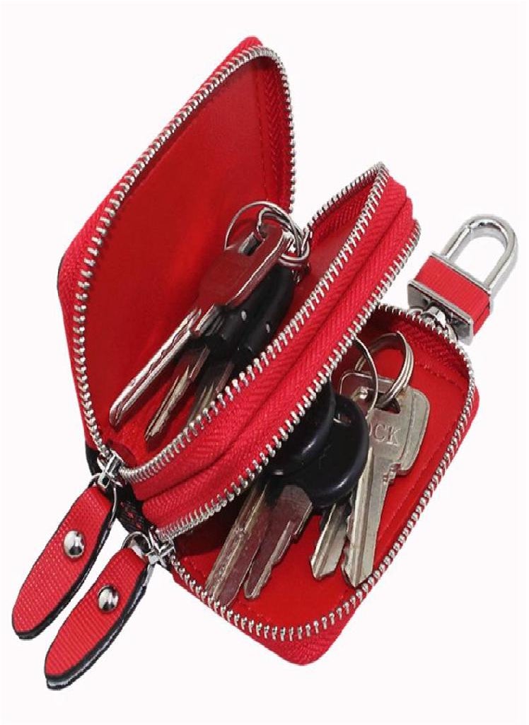 Eckek - Unisex Auto Key Bag Wallet Multifunction Key Case Fashion Meta Key Holders - Image 1