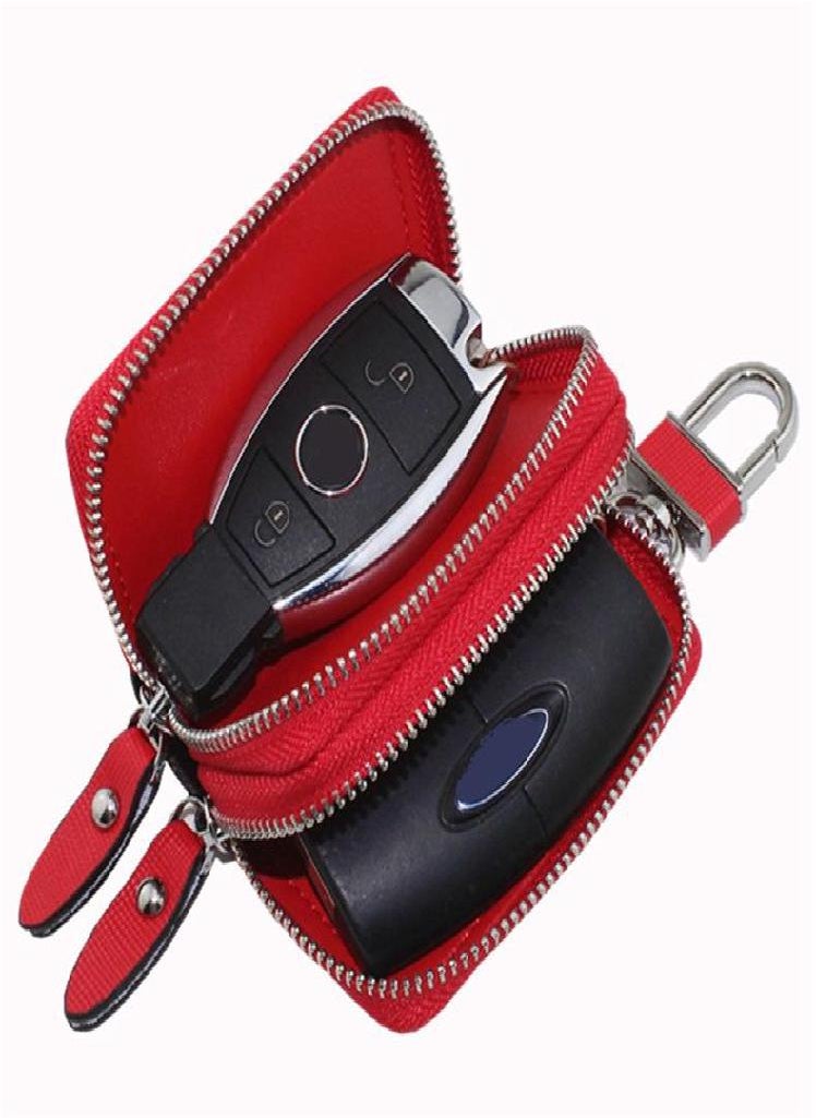 Eckek - Unisex Auto Key Bag Wallet Multifunction Key Case Fashion Meta Key Holders - Image 1