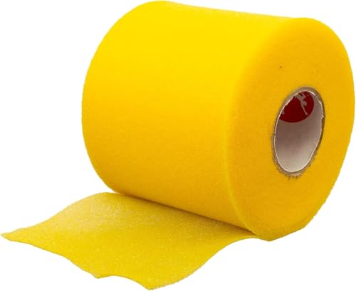 Cramer Tape Underwrap, Single Roll, Yellow, Non-Latex Pre Wrap to Protect Skin from Irritation and Discomfort Caused by Athletic Tape, Tearable Sports Wrap, Non-Adhesive, 2.75" x 21 Yards - Image 3