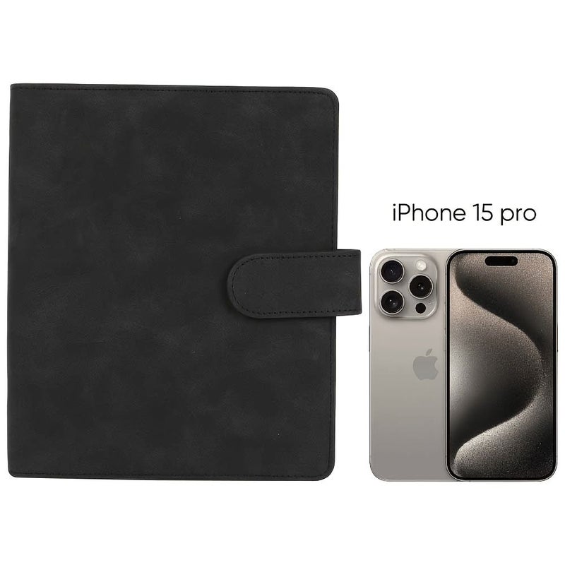 Sage Soft PU Leather A5 Cover Matte Touch Large Capacity Multipurpose Notebook - Image 3