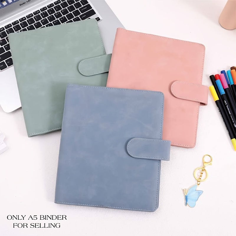 Sage Soft PU Leather A5 Cover Matte Touch Large Capacity Multipurpose Notebook - Image 4