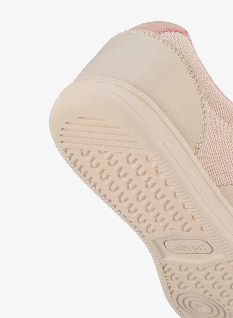 Lee Cooper BEIGE Women Panelled Lace-Up Sneakers for Women | Best Price UAE