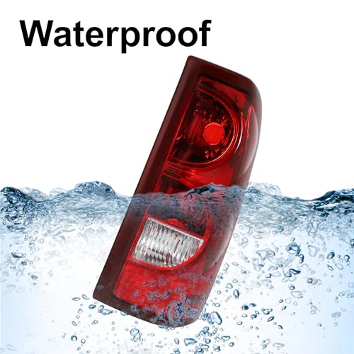 Daume Tail Lights Assembly for 2003-2006 Chevy Silverado - Rear Brake Lamps for Driver and Passenger Sides - Image 5