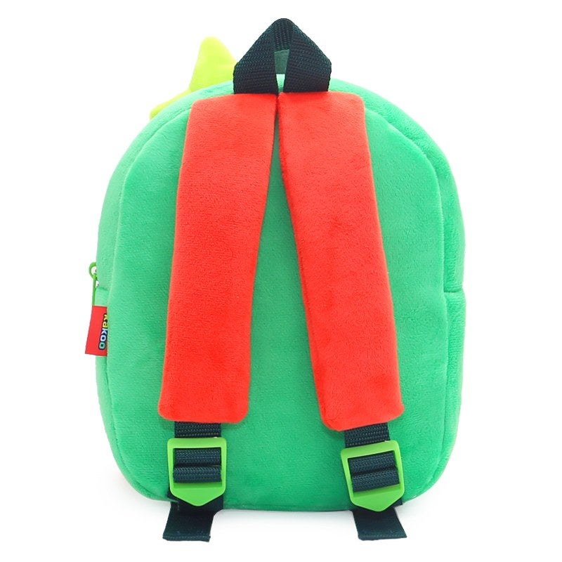 Plush Kids Backpack, Cactus Fruit Design, Soft Lightweight School Bag for Toddlers and Preschool Kids - Image 5