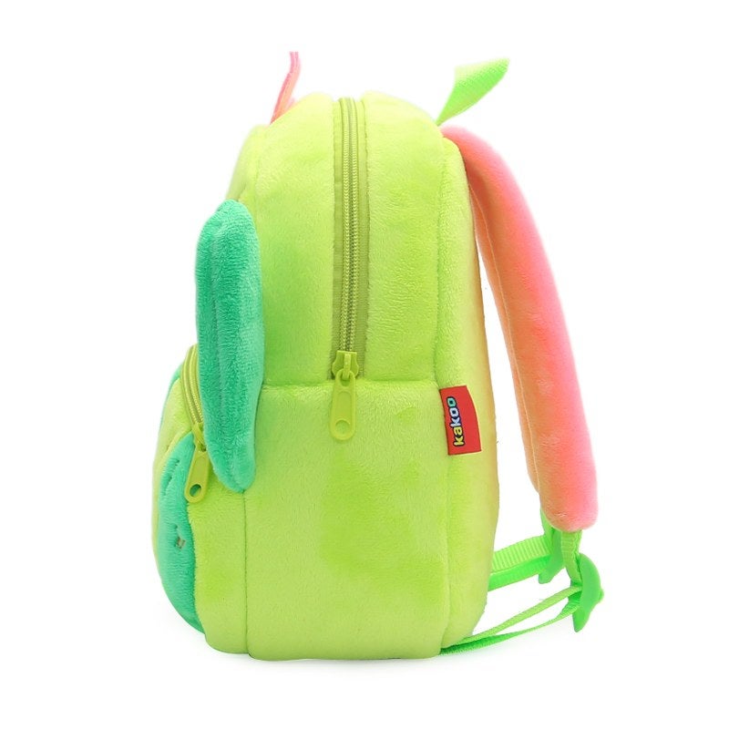 Plush Kids Backpack, Cactus Fruit Design, Soft Lightweight School Bag for Toddlers and Preschool Kids - Image 2