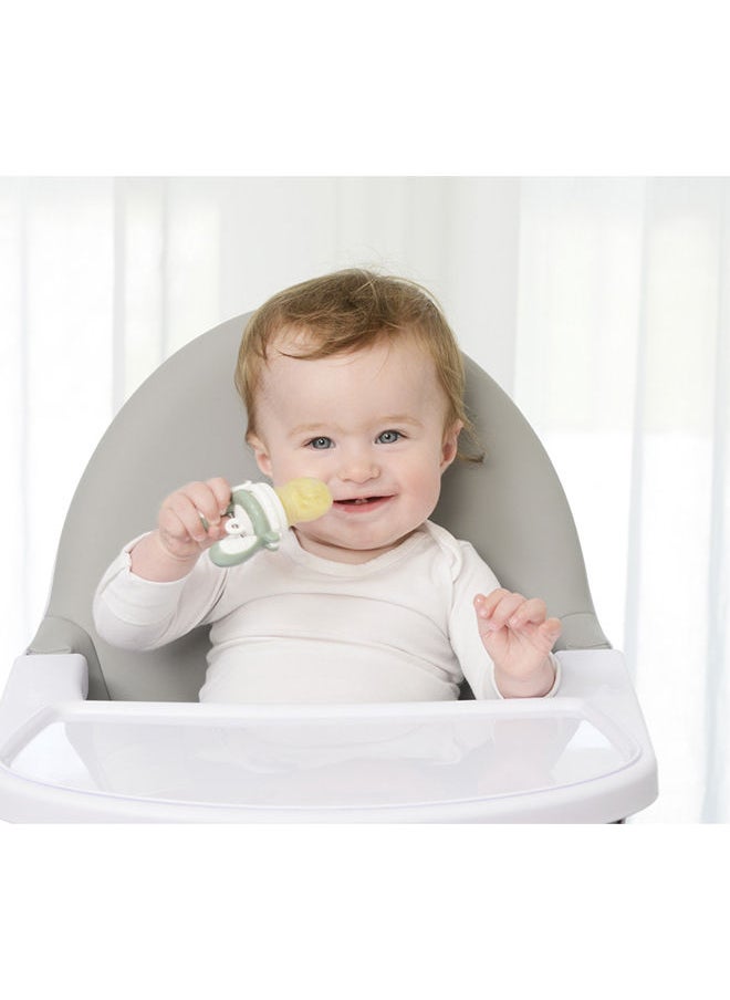 kidsme وحدة تغذية طعام عبوة فردية مقاس كبير للرضع من سن 6 أشهر فما فوق أزرق  - Image 4